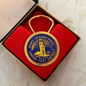 Port of San Diego key ring